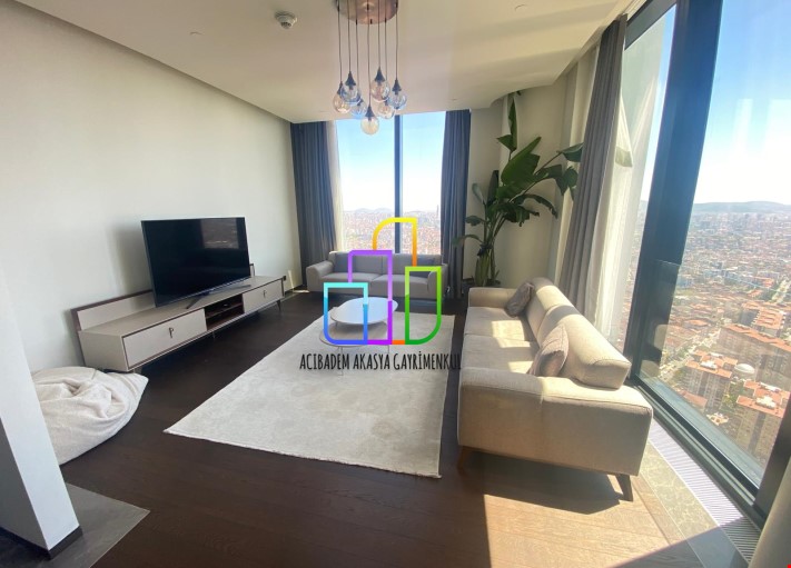 Emaar square Address residence 3+1 Full Furnished 