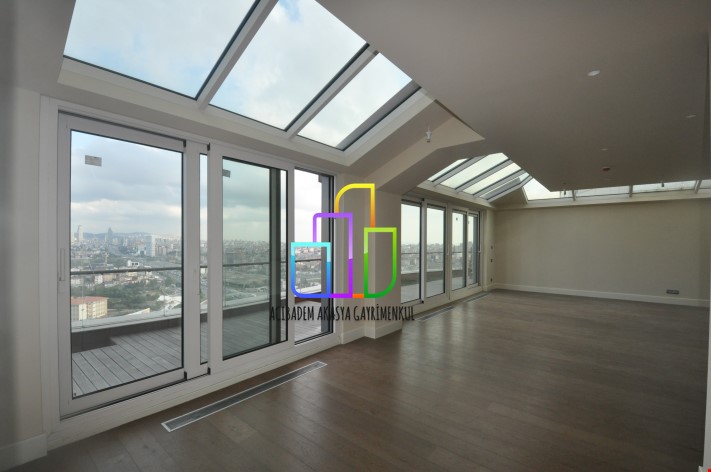 5.5+1 375m2 AKASYA ACİBADEM KENT ETABI YATAY da SATILIK 