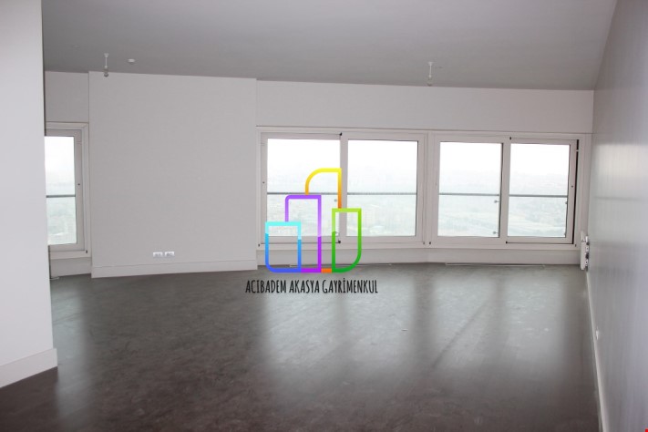 3+1 179m2 AKASYA ACİBADEM KORU ETABI KORU KULE de KİRALIK BOŞ