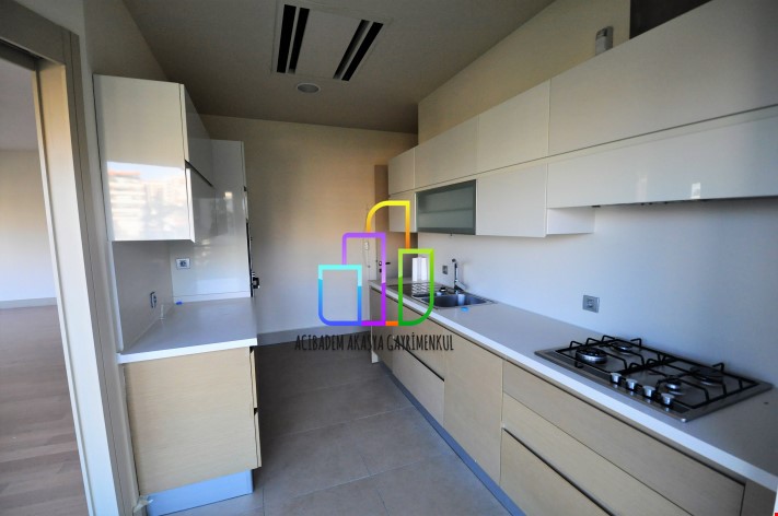 3+1 194m2 AKASYA ACİBADEM KORU ETABI KORU KULE de KİRALIK BALKONLU 