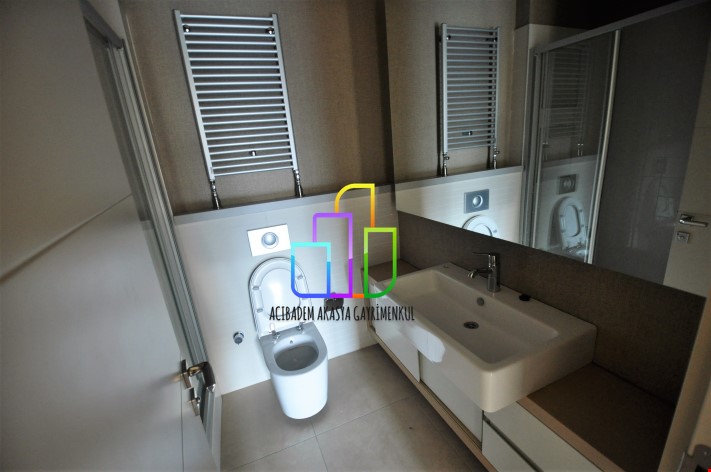 3+1 194m2 AKASYA ACİBADEM KORU ETABI KORU KULE de KİRALIK BALKONLU 