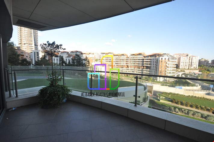 3+1 194m2 AKASYA ACİBADEM KORU ETABI KORU KULE de KİRALIK BALKONLU 