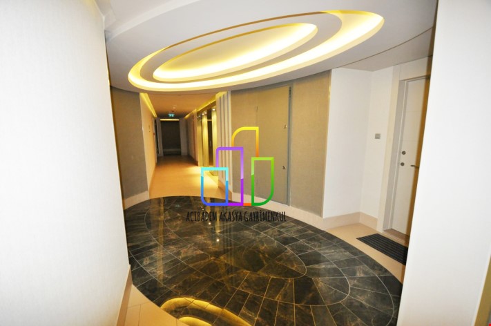 3+1 179m2 AKASYA ACİBADEM KORU ETABI KULE de SATILIK DAİRE
