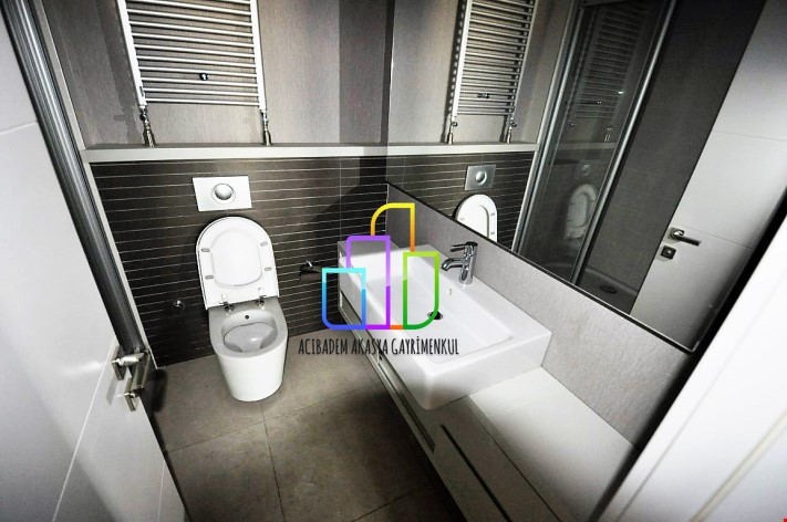 3+1 179m2 AKASYA ACİBADEM KORU ETABI KULE de SATILIK DAİRE