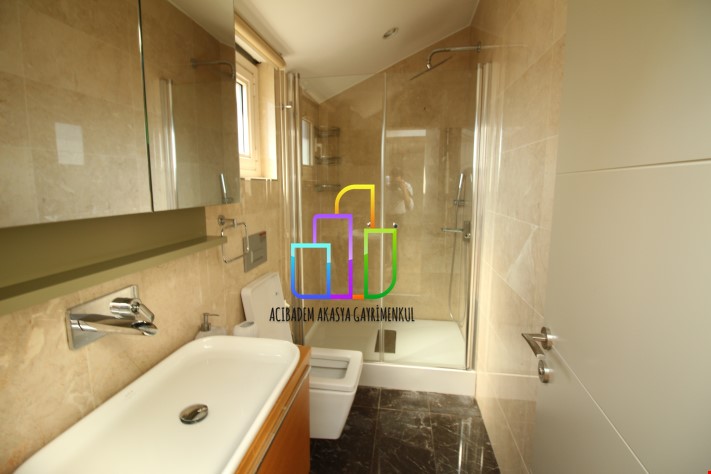 4+2 300m2 AKASYA ACİBADEM GÖL ETABI YATAY da TERASLI DUBLEKS