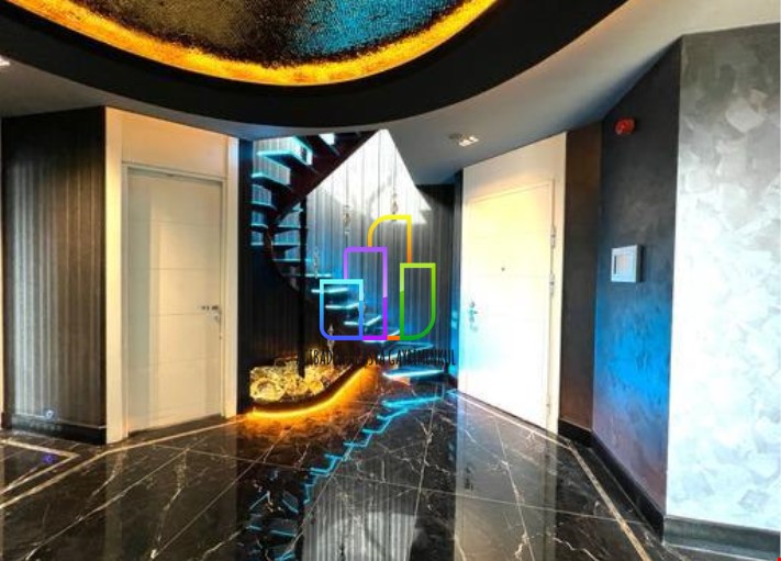 3.5+1 375m2 KENT ETABI YATAY da DUBLEKS TERASLI