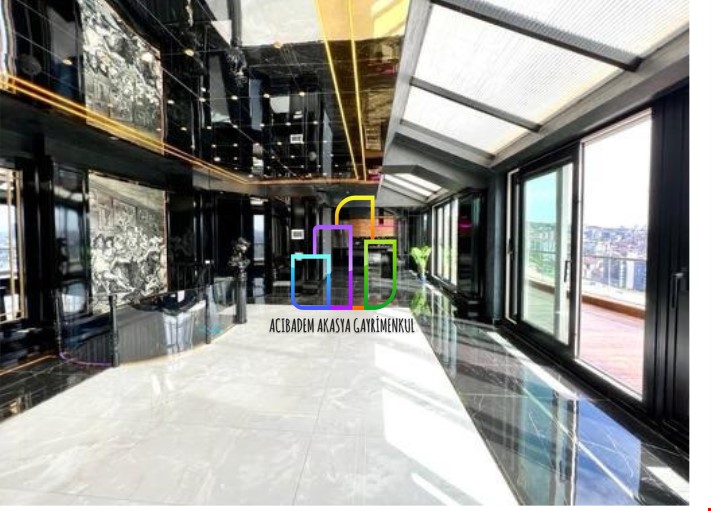 3.5+1 375m2 KENT ETABI YATAY da DUBLEKS TERASLI