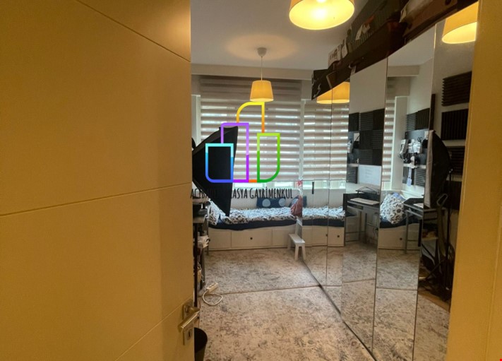 3+1 138m2  KORU ETABI YATAY da BALKONLU SATILIK