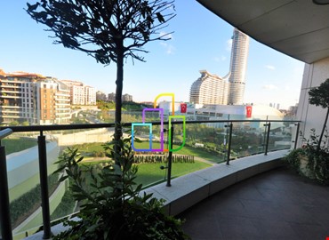 3+1 194m2 AKASYA ACİBADEM KORU ETABI KORU KULE de KİRALIK BALKONLU 